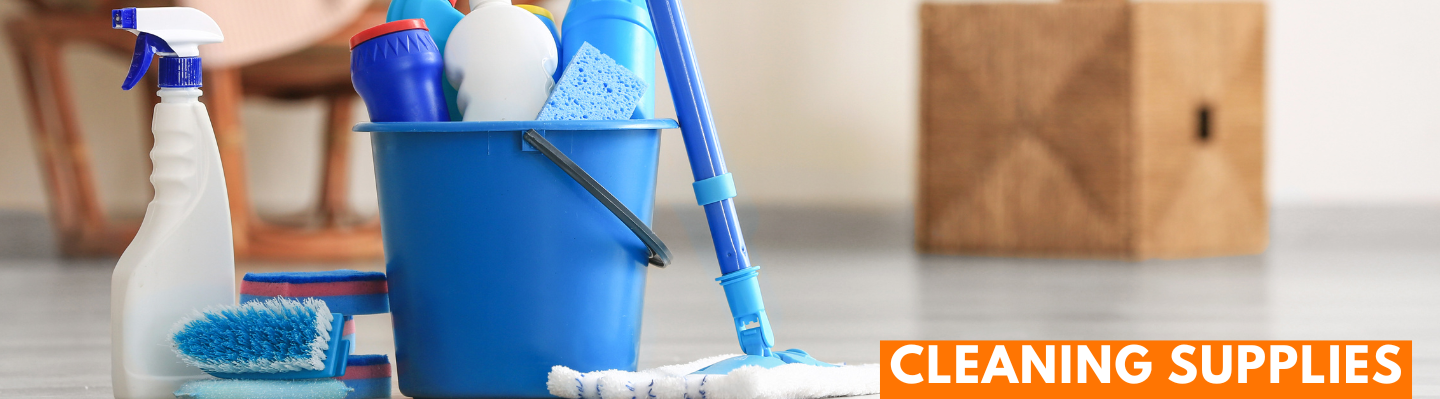Cleaning Supplies Banner